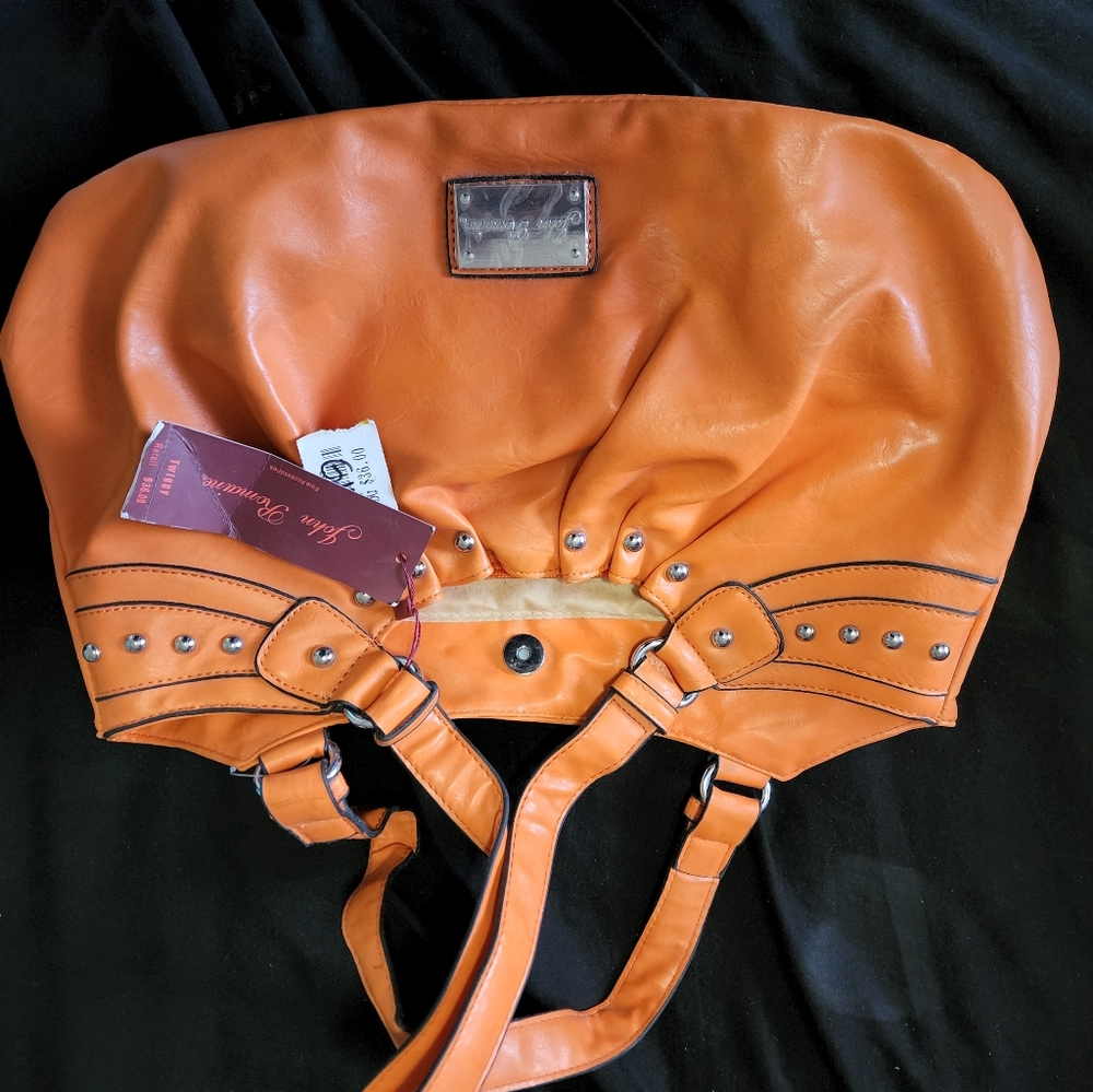 Orange purse